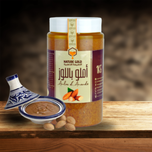 أملو باللوز وزيت الأركان والعسل الحر